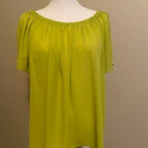 Vince Camuto Lime Blouse